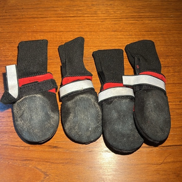 MUTTLUKS extra small doggy boots slightly used extra small - Picture 3 of 7